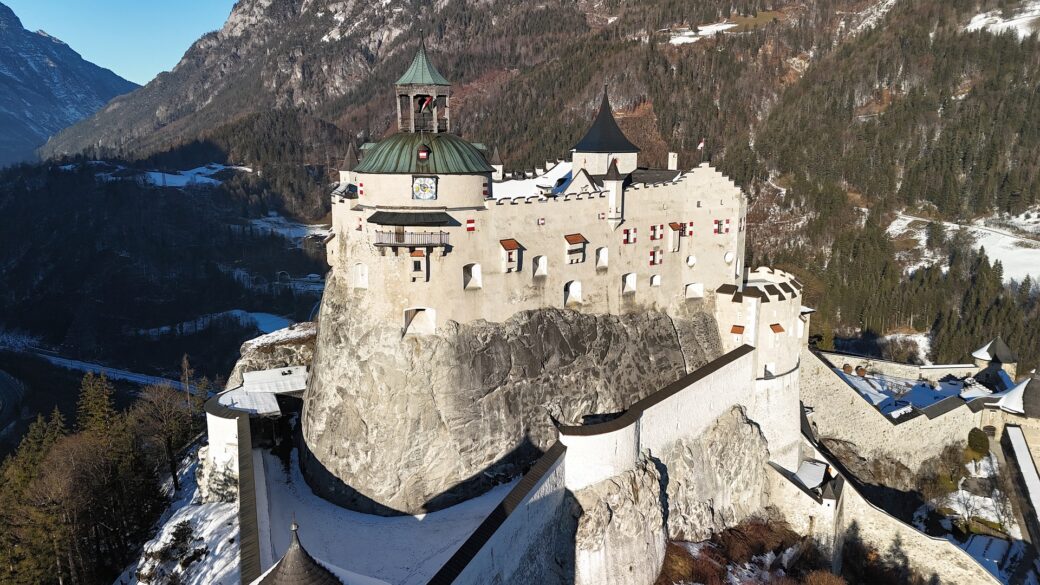 Hohenwerfen Castle (Image: Reini Jo via Pixabay)