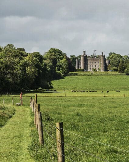Tullynally Castle (photo: Olliebailie, CC BY, via Wikimedia Commons)