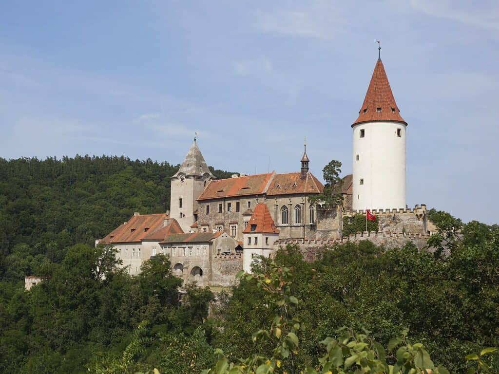 Křivoklát, a castle near Prague with an interesting history